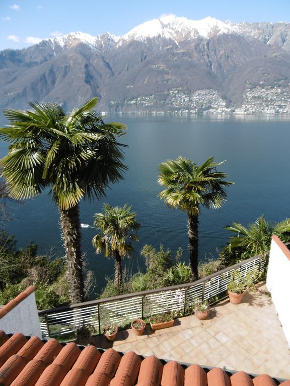 Apartamento Casa Roccia Pino Lago Maggiore Exterior foto